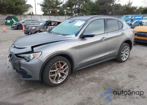 2018 Alfa Romeo Stelvio Sport Awd from USA, damaged, VIN ZASFAKPN5J7B95758